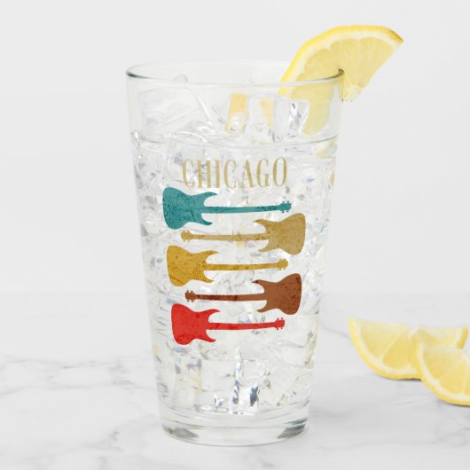 Chicago Vintag Guitars Festival Moon and Stars Glas (Rückseite Ice)