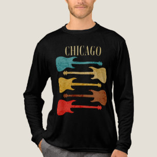 Chicago Vintag Guitars Festival Moon and Stars Tri-Blend Shirt