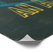 Chicago Vintag Public Library Poster (Ecke)