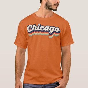 Chicago Vintage Farben T-Shirt