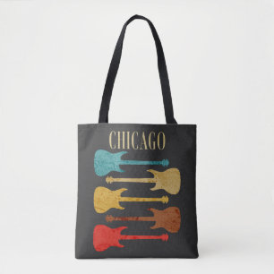 Chicago Vintage Guitars Concert Festival Souvenir Tasche