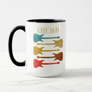 Chicago Vintage Guitars Concert Festival Souvenir Tasse