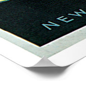 "Chicago" Vintage Travel Poster (Ecke)