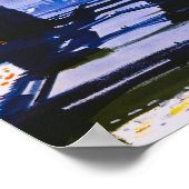 Chicago Vintage Travel Poster (Ecke)