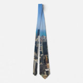 Chicago von oben Neck Tie Krawatte (Rückseite)