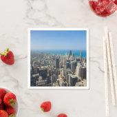 Chicago von oben serviette (Beispiel)