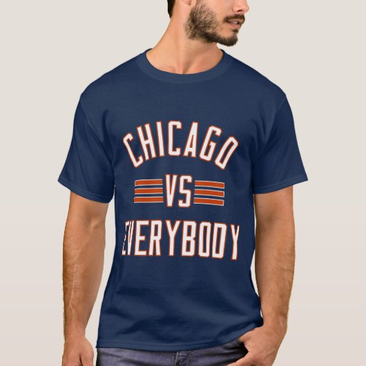 CHICAGO -VS- ALLES T-Shirt (Vorderseite)