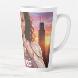 CHICAGO - WEIBLICHE HELDIN MILCHTASSE