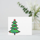 Chicago-Weihnachtskarte Feiertagspostkarte (Stehend Vorderseite)