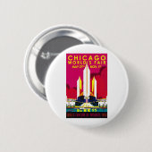 Chicago-Weltausstellung 1933 Button (Vorne & Hinten)