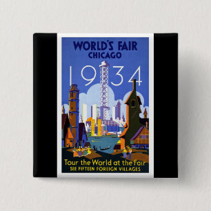 Chicago-Weltausstellung 1934 Button