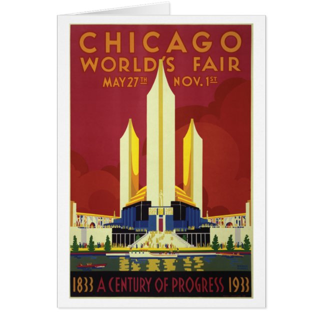 Chicago-Weltausstellung-Ausstellung 1933 (Vorne)