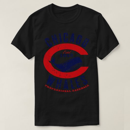 Chicago Whales T-Shirt (Design vorne)