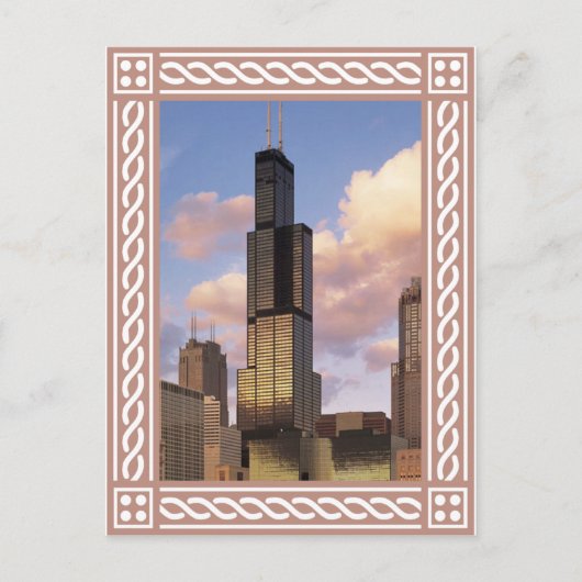 Chicago - Willis Tower - Sears Tower Postcard Postkarte (Vorderseite)