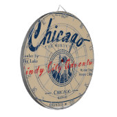 Chicago Windy City Dartscheibe (Vorderseite Links)