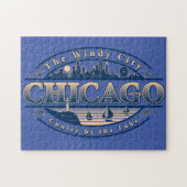 Chicago Windy City Puzzle (Horizontal)