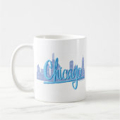 Chicago Windy City Skyline Kaffeetasse (Links)