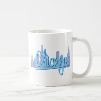 Chicago Windy City Skyline Kaffeetasse