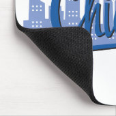 Chicago Windy City Skyline Mousepad (Ecke)