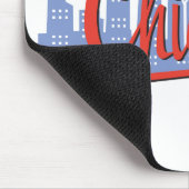 Chicago Windy City Skyline Mousepad (Ecke)