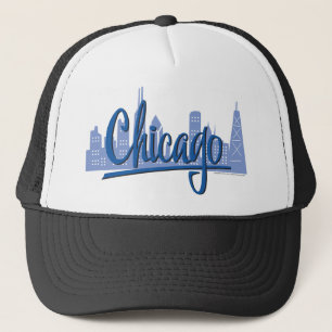 Chicago Windy City Skyline Truckerkappe