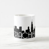 Chicago-Winter alias ChiBeria Kaffeetasse (Mittel)