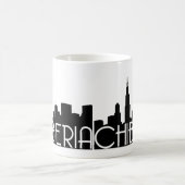 Chicago-Winter alias ChiBeria Kaffeetasse (Mittel)