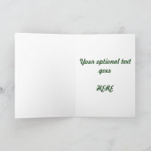 Chicago-Winter-Gruß-Karte Feiertagskarte (Innenseite)