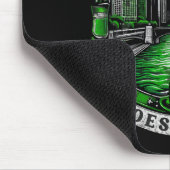Chicago wird grün am St. Patricks Day Mousepad (Ecke)