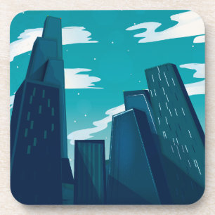 Chicago-Wolkenkratzer Untersetzer