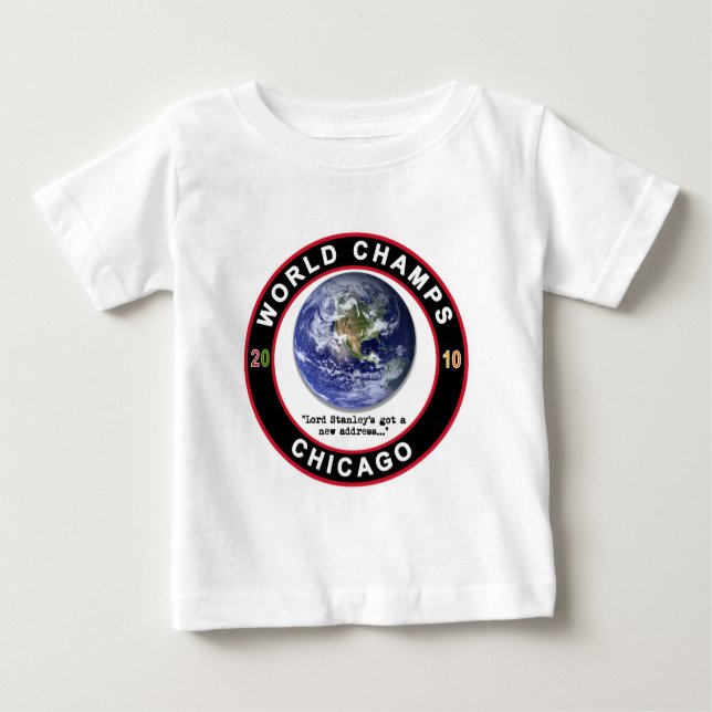 CHICAGO WORLD CHAMPS BABY T-SHIRT (Vorderseite)