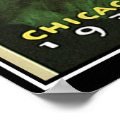 Chicago World Fair 1934 Vintag Print Poster (Ecke)