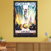 Chicago World's Fair 1933 Leinwanddruck (Insitu (Wohnzimmer))