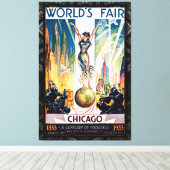 Chicago World's Fair 1933 Leinwanddruck (Insitu (Holzboden))
