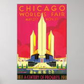 Chicago World's Fair, 1933 Poster (Vorne)