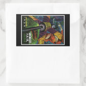 Chicago World's Fair 1934 Rechteckiger Aufkleber (Tasche)