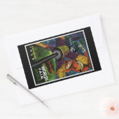 Chicago World's Fair 1934 Rechteckiger Aufkleber (Umschlag)