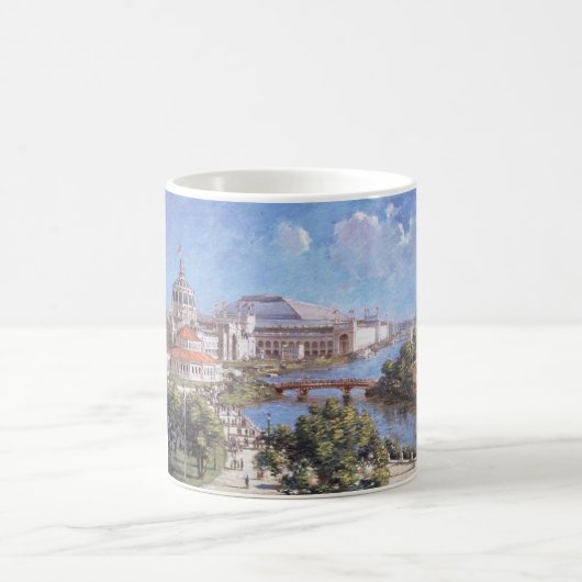 Chicago World's Fair (Columbian Exposition) Kaffeetasse (Mittel)