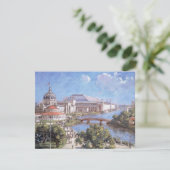 Chicago World's Fair (Columbian Exposition) Karte (Stehend Vorderseite)