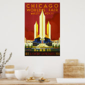 Chicago Worlds Fair Poster (Küche)