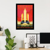 Chicago Worlds Fair Poster (Heimbüro)