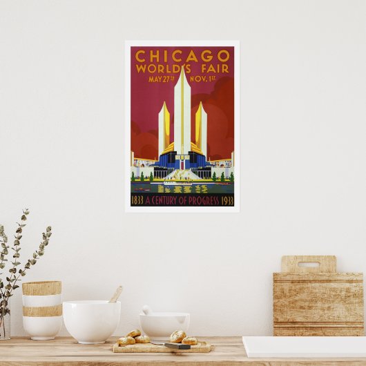 Chicago World's Fair Poster (Küche)