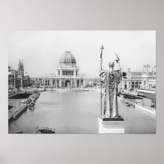 Chicago World's Fair - The White City 1893 Poster (Vorne)