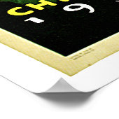 Chicago World's Fair Vintag 1934 Poster (Ecke)