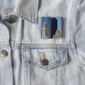 Chicago, Wrigley Gebäude mit Trump Hotel & Button (Beispiel)