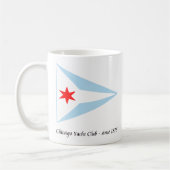 Chicago Yacht Club, seit 1875 Kaffeetasse (Links)