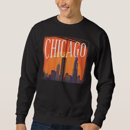 Chicago Zip Sweatshirt (Vorderseite)