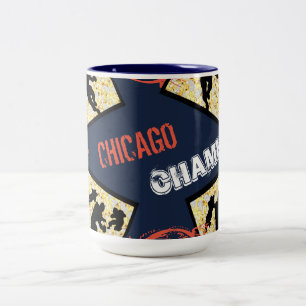 CHICAGO ZWEIFARBIGE TASSE