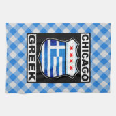 Chicagoer Amerikaner Küchentuch (Horizontal)