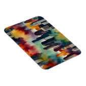 Chicagoer Aquarellkunst Magnet (Rechte Seite)